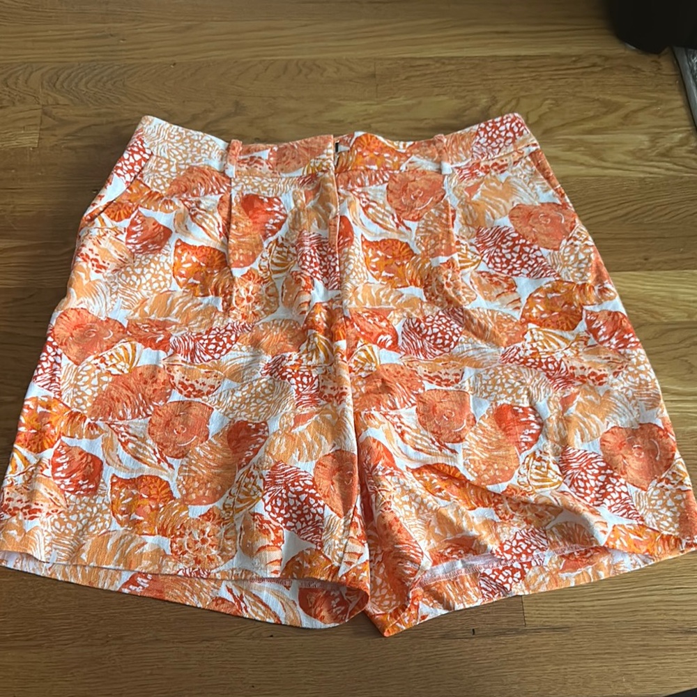 Like new Loft Floral Orange Women's Shorts